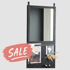 Tableau magnétique XL | Vertical + miroir