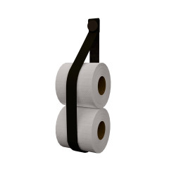 Porte-rouleau de papier toilette - pour rouleaux de rechange